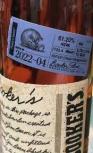 Booker's - 2022-04 Kentucky Straight Bourbon Whiskey 122.4 Proof
