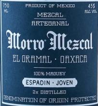 Morro Mezcal - Mezcal Espadin NV
