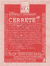 Paolo Bea - Cerrete Montefalco Sagrantino DOCG 2017