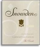 Snowden Vineyard - Cabernet Sauvignon The Ranch Napa Valley 2021