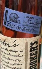 Booker's - 2022-04 Kentucky Straight Bourbon Whiskey 122.4 Proof