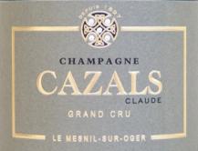 Cazals Claude - Cuve Vive Grand Cru Le Mesnil Sur Oger Champagne 0