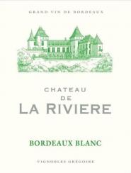 Chateau De Riviere - Le Blanc De Bordeaux Blanc 2019