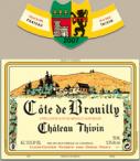 Chateau Thivin - Cote de Brouilly 2021
