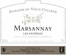 Domaine du Vieux College - Marsannay Les Favieres Cote de Nuits, France 2020