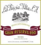 La Rioja Alta - S.A. Gran Reserva 890 Rioja DOCa, Spain 1995