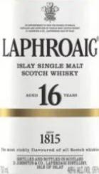 Laphroaig - 16 Year Old Single Malt Scotch Whisky