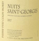 Pierre Yves Colin Morey - Nuits Saint-George 2017