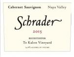 Schrader Cellar - Beckstoffer To Kalon Vineyard Cabernet Sauvignon 2016