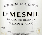 The Rare Wine Company - Blanc De Blancs Le Mesnil Grand Cru 0