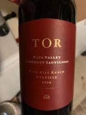 Tor - Vine Hill Ranch Vineyard Cabernet Sauvignon 2018