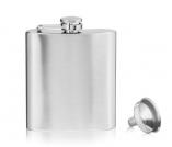 True - Flask 6 Ounce Stainless Steel 0